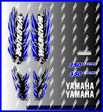 1998 YAMAHA WARRIOR full graphics kit DECALS STICKERS ..THICK AND HIGH GLOSS