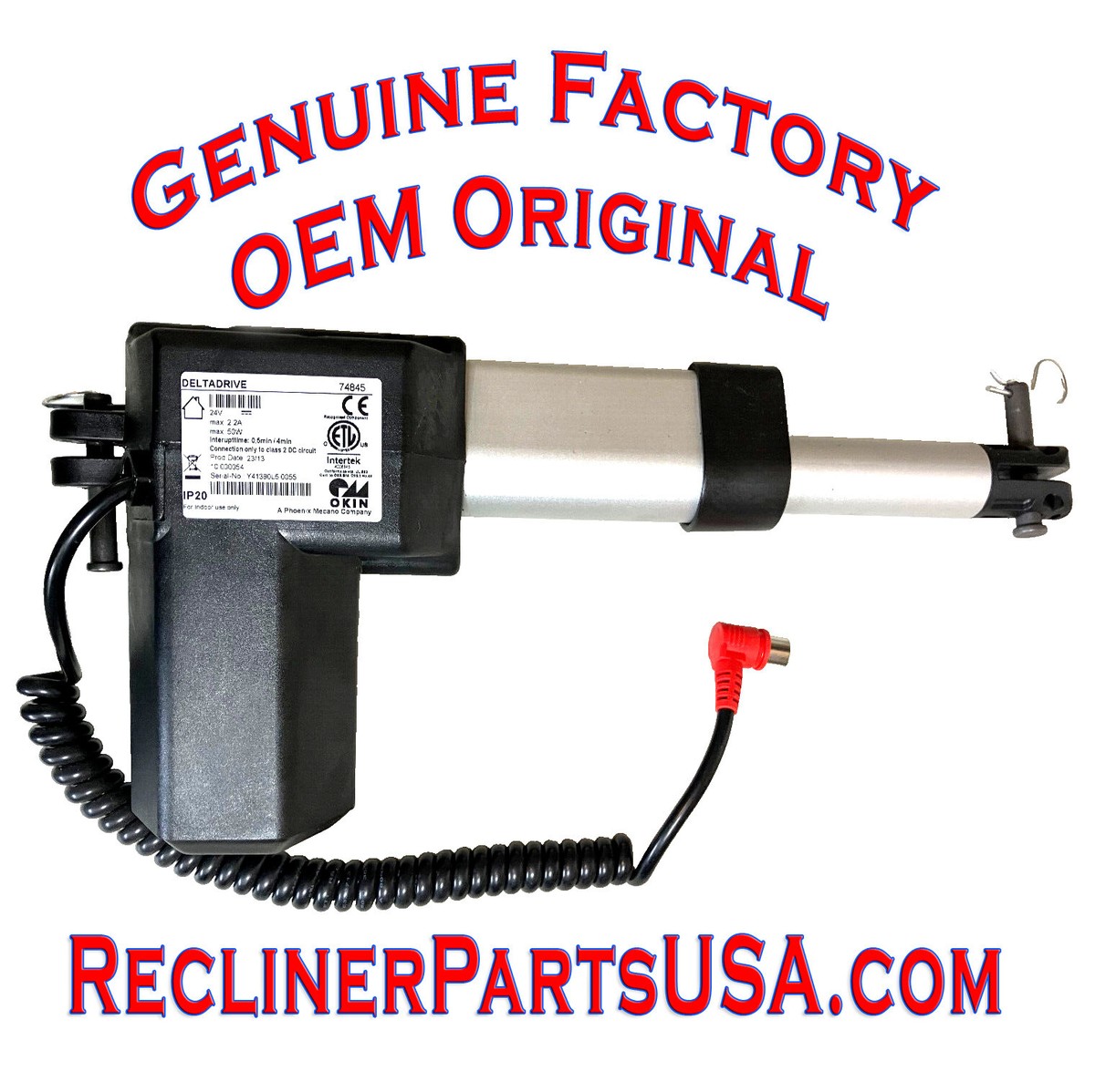 DELTADRIVE 83700 or 74845 LA-Z-BOY 10.000054 Recliner Lift Chair