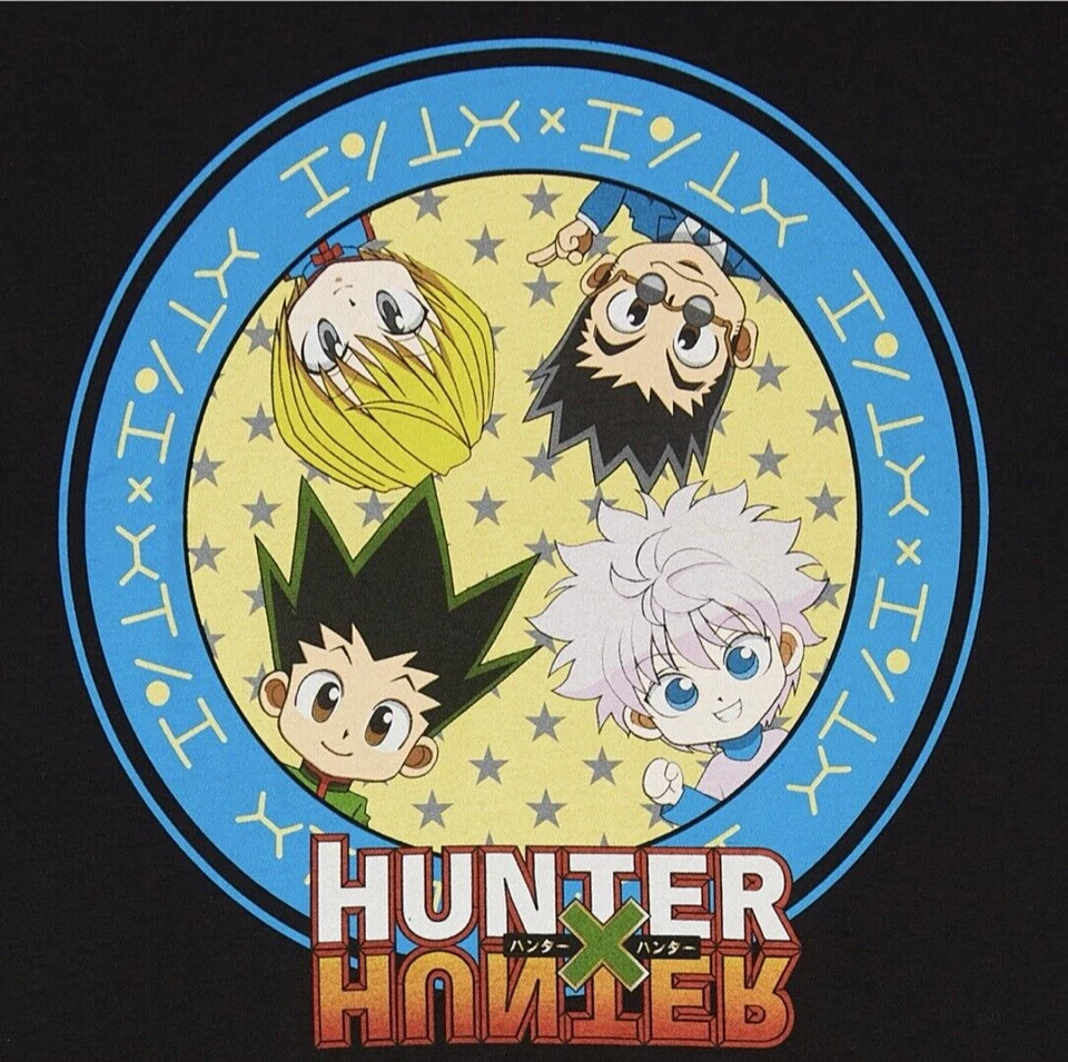 HUNTER X HUNTER Chibi XXL Unisex Anime Crew Neck Graphic Short Sleeve Tee NWT - Image 2 of 3