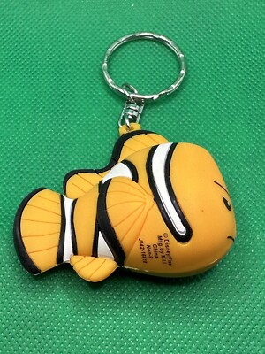 Disney Pixar Finding Nemo Finding Dory Marlon Figural Bag Clip Keychain Clown
