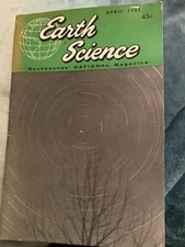 EARTH SCIENCE Rockhounds' National Magazine April 1962 Rare HTF