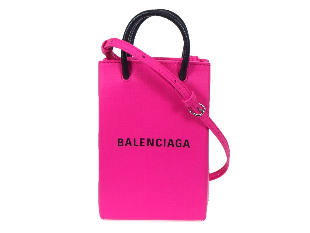 Green Balenciaga Shopping Phone Holder Satchel Designer Revival #20 Green Balenciaga Shopping Phone Holder Satchel Designer Revival