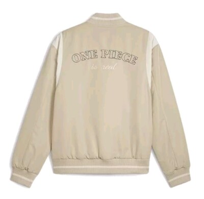 Puma x One Piece Luffy Varsity Jacket | Size LARGE | Gear 5 Anime