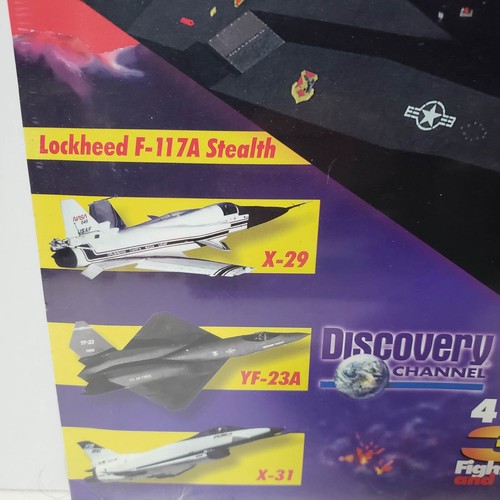 FOLD N FLY Advanced Tactical Fighter Series Stealth Attack Bomber Jets Paper NEW - Picture 2 of 7