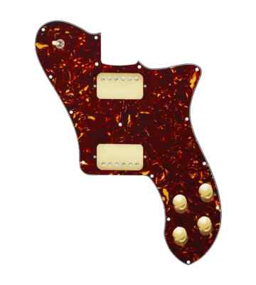 920D 72 Deluxe Telecaster Tortoise Loaded Pickguard Gold Cool Kids Humbuckers