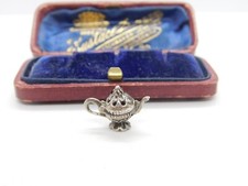 Sterling Silver Teapot Charm Pendant Vintage c1970