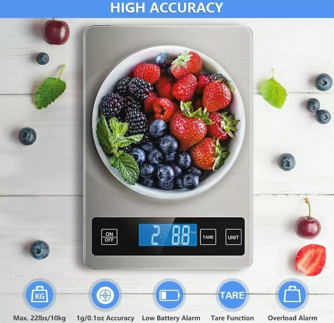 Nicewell Food Scale, 22lb Digital Kitchen Scale Weight Grams and oz