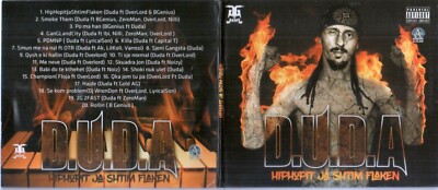 DUDA - Hiphopit ja shtime flaken. CD with Albania Kosovo Music