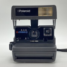  Near Mint Polaroid 636 Close Up 600 Land Film Camera TESTED from Japan