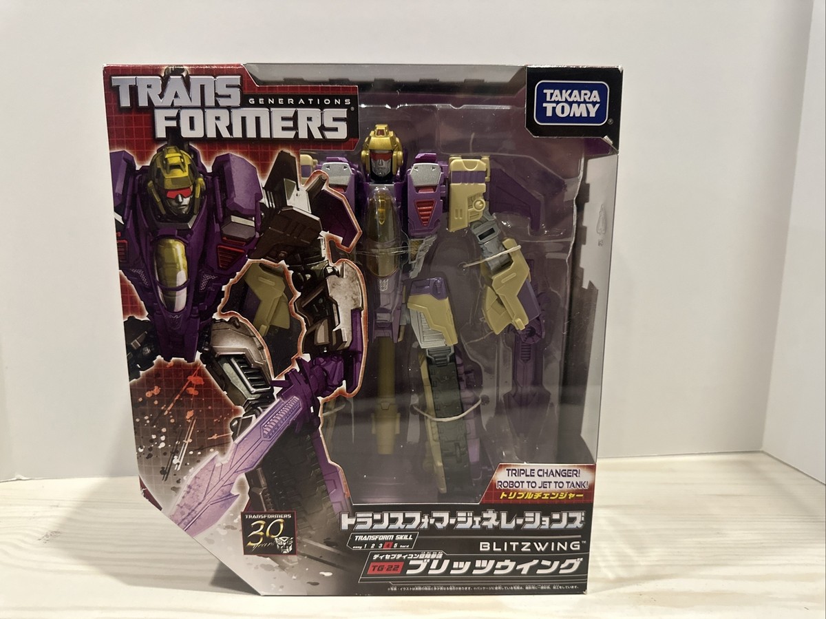 Transformers Generations TG-22 Blitzwing Takara Tomy 2013