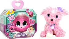Little Live Scruff-A-Luvs Plush Mystery Rescue Pet DOG Toy Pink new DAMAGED BOX