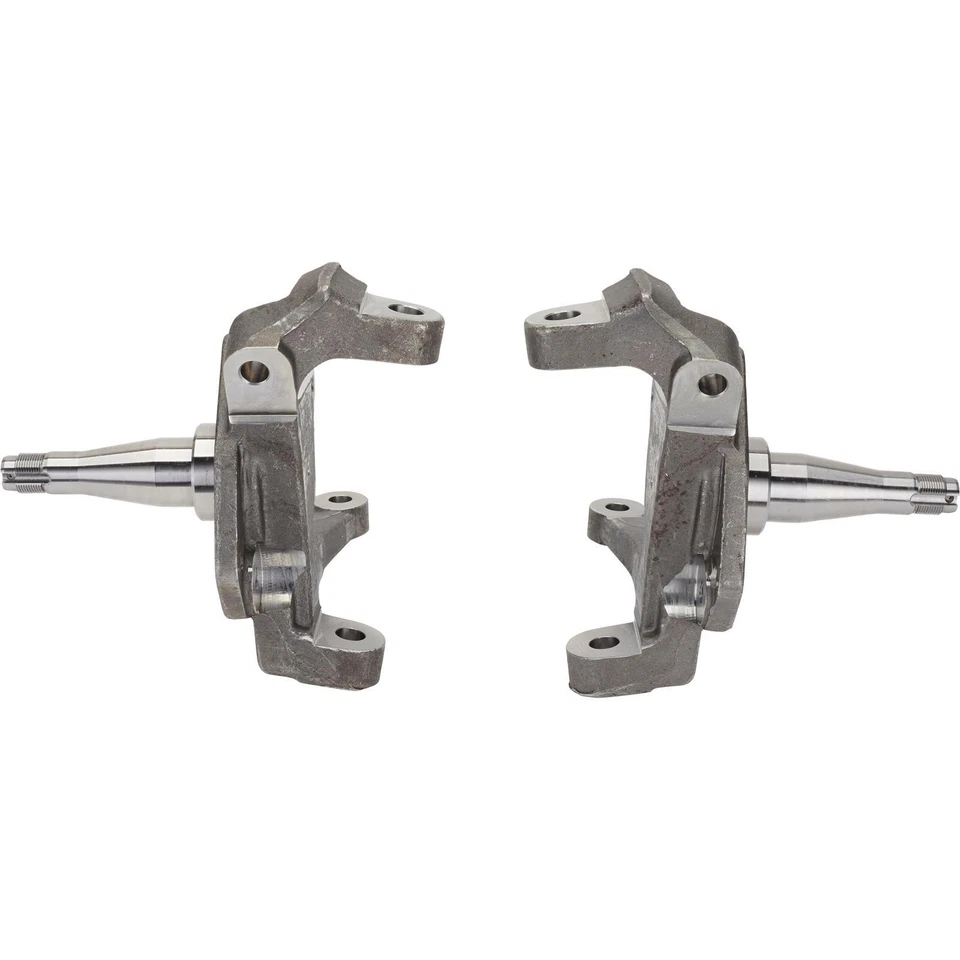 Speedway 2 Inch Drop Dropped Steel Spindles,  Fits Mustang II - Image 3 of 4