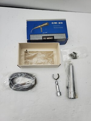 ✳︎アジアの〜papillon〜✳︎ マイク3点 Hi-Mike CM-30 Crystal Microphone - Vintage Made In Japan Rare | eBay