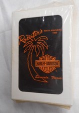 Official Harley Davidson Motorcycles Sarasota, FL Playing Cards 3-1/2" x 2-1/2"