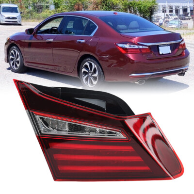Passenger Side Inner Tail Light For 2016-2017 Honda Accord Rear Brake Stop Lamps - Foto 4