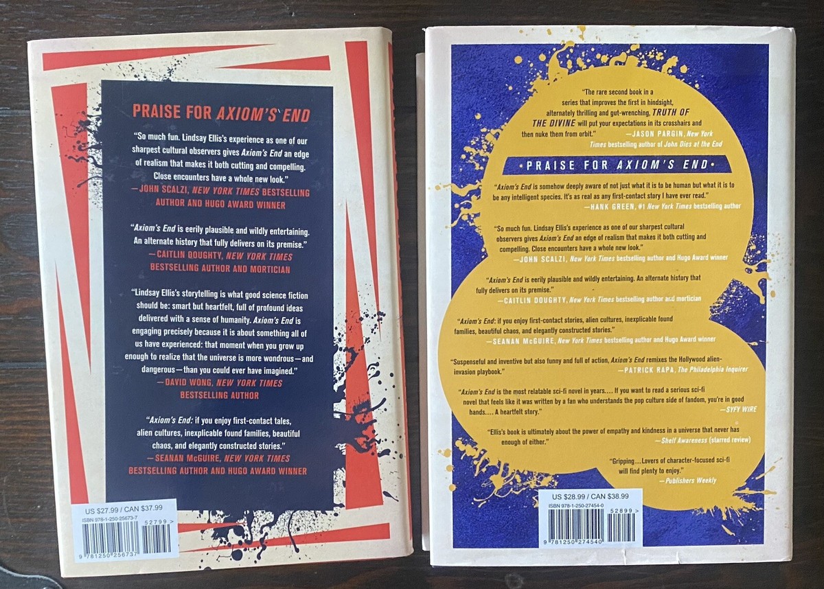 Axiom's End & Truth of the Divine by Lindsay Ellis(Lot of 2