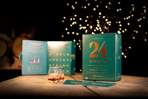 24 Days of Rum Kalender Green Edition mit 2 Nosing Gläsern 24 x 0,02 Liter - Bild 5 von 7