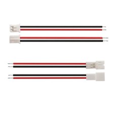 40pcs 20pairs Ph2.0mm 2 Pin Mini Micro Male And Female Connection Cable Plug W