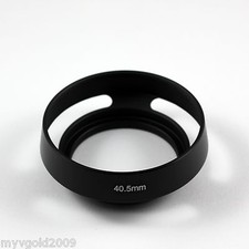 Metal Lens Hood 40.5mm Universal For Leica Canon Nikon Olympus,Black color