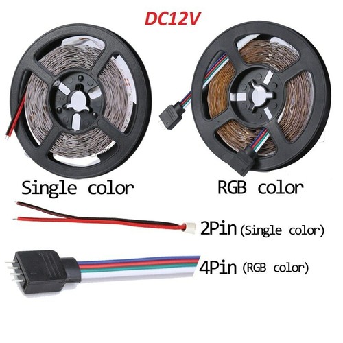 12V RGB LED Strip Light USB 5V PC TV Backlight 2835 USB Lamp Tape Diode Ribbon - Picture 3 of 12
