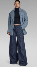 G-Star Heavy Wool Blazer Size: MEDIUM Oversized Coat Jacket