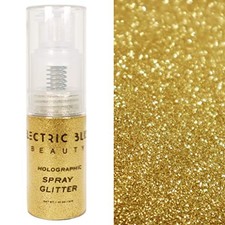 Gold Holographic Glitter - 30g Loose Glitter Spray - Face Glitter, Hair Glitter