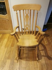 Solid Wood Rocking Chair