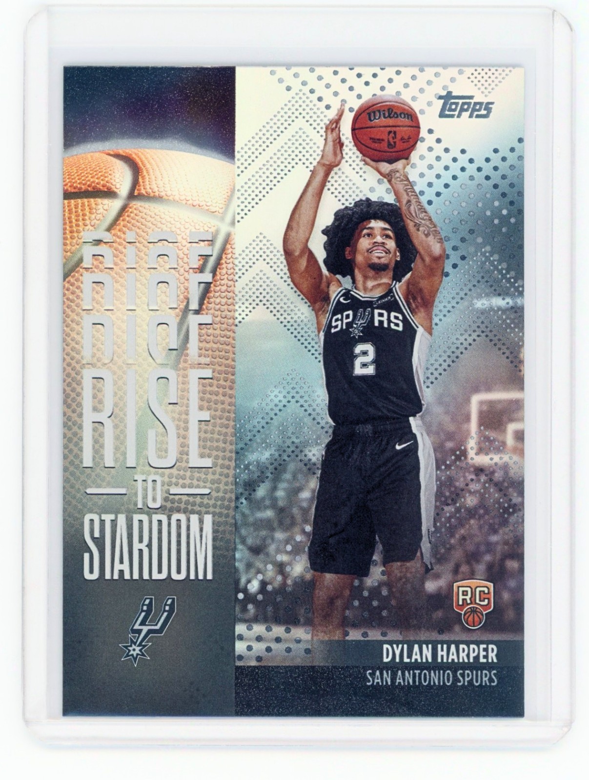 2025 TOPPS FLAGSHIP RISE TO STARDOM RAINBOW FOIL #RTS-2 DYLAN HARPER (RC)