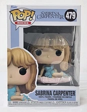 Funko Pop Rocks Sabrina Carpenter in Nightgown #479 Vinyl Figure