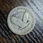 Lot of (2) Standing Liberty Quarters - 1925 & 1927 - 90% Silver - No Mint Mark