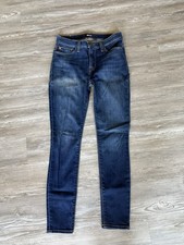 Hudson Natalie Super Skinny Blue Jeans Mid-Rise Stretch Size 27