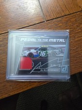 2025 Donruss Racing PEDAL TO THE METAL  AJ ALLMENDINGER /49 Used Sheet Metal