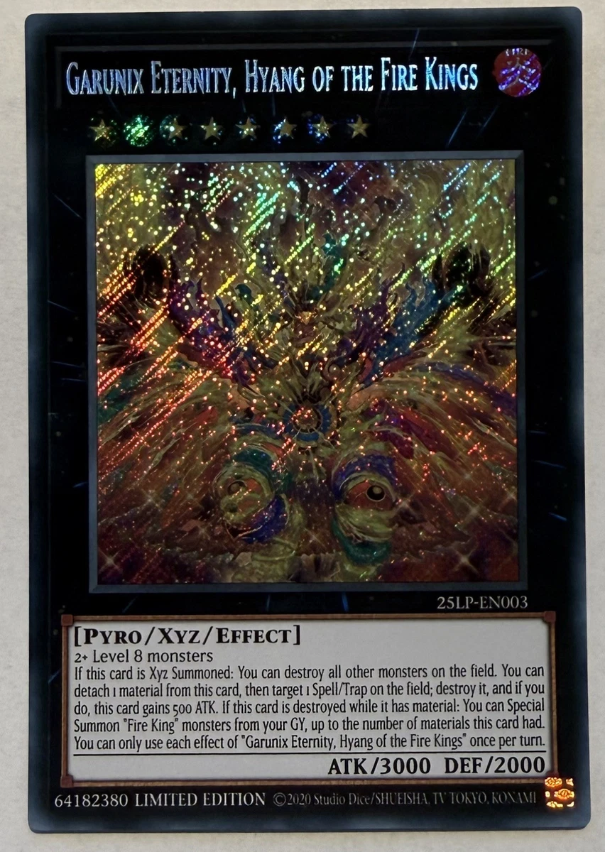 Yu-Gi-Oh! TCG Secrets of Eternity Secret Rare Individual Collectible Card  Game Cards for sale