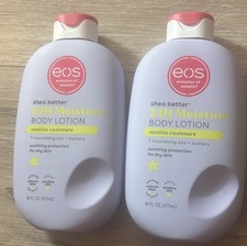 EOS  Shea Better Body Lotion, Vanilla Cashmere, 16 oz, 2 pk FREE SHIPPING