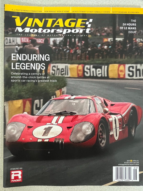 Vintage Motorsport Magazine JUNE/JULY 2023