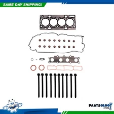 DNJ HGB4314 Cylinder Head Set with Head Bolt Kit For 13-19 Ford 1.6L DOHC