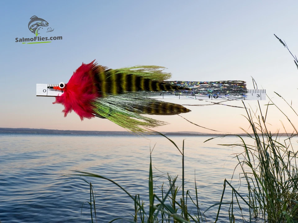 💥 3er Set XXL Flashtail Whistler | 12 cm | #3/0 | Hecht & Großfisch