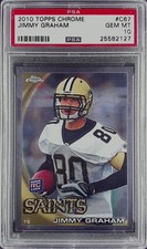 2010 Topps Chrome Jimmy Graham #C67 PSA 10 GEM MT 1wv
