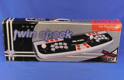 BLAZE HOME ARCADE TWIN SHOCK 2-PLAYER PLAYSTATION ARCADE STICK PS1