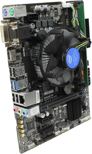 Gigabyte GA-H110M-S2H µATX Mainboard - Intel Core i5-6400 8GB DDR4 +I/O Shield