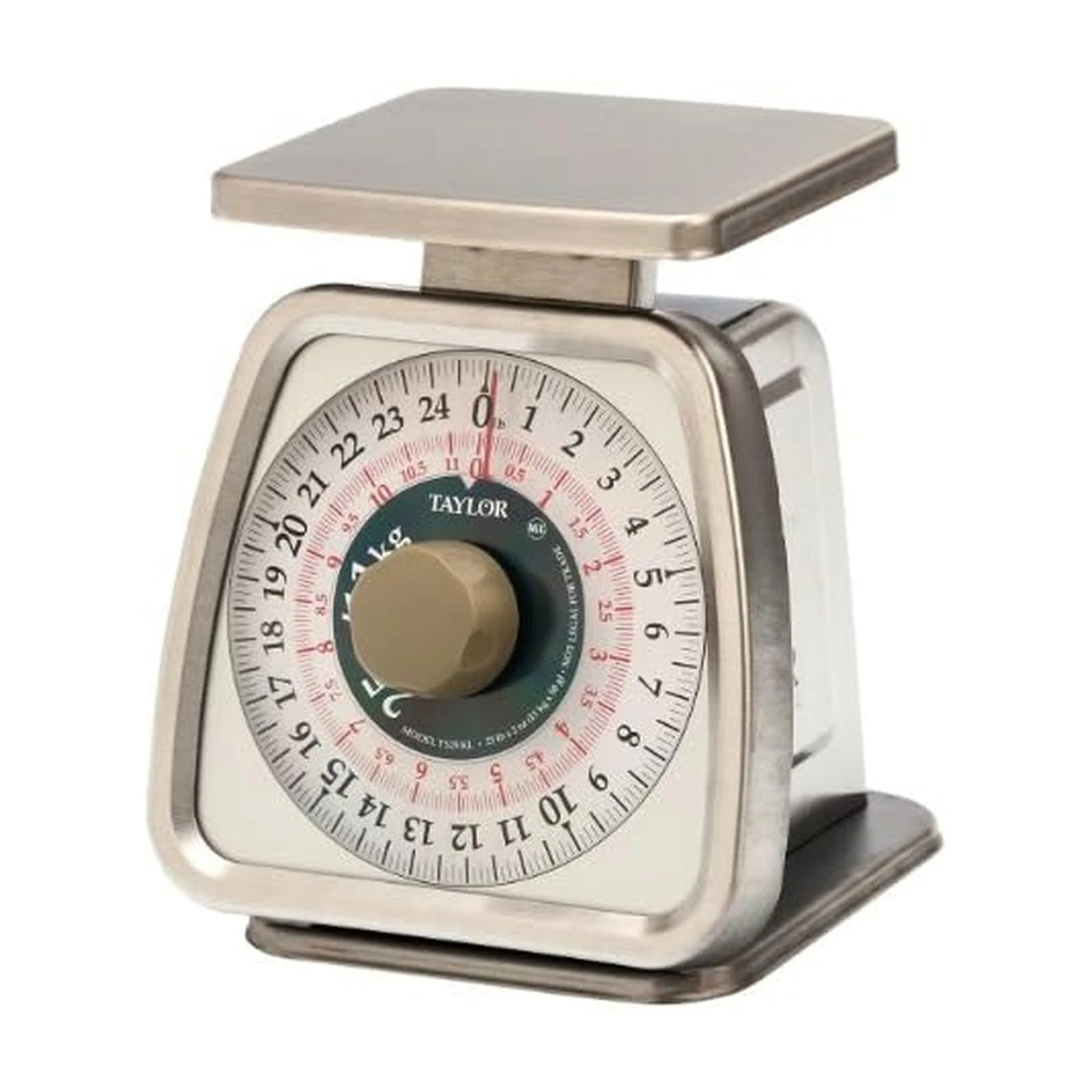 Stainless Steel Analog Portion Control Scale (25-Pound)