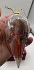 “THE LI BIEN ORNAMENT”. Hand Painted On Inside Of Glass ANGEL 2003 Christmas