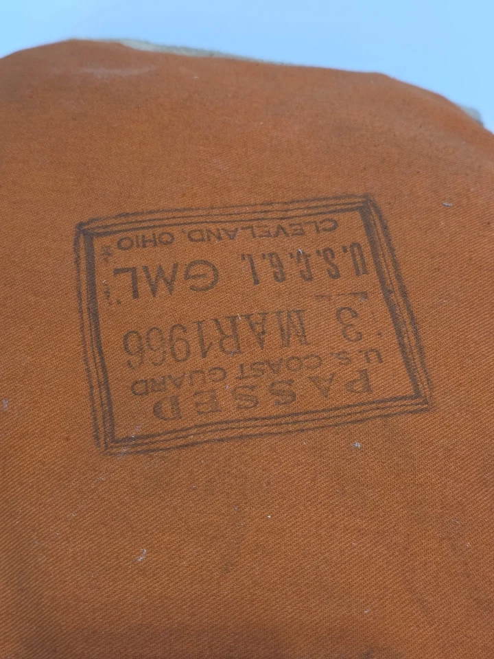 Vintage 1963 Kapok Life Preserver - Model No. 3- Adult APCO Atlantic-pacific  - Image 4 of 4