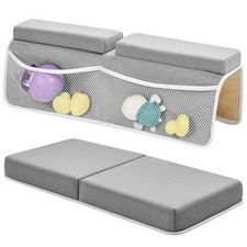 Baby Bath Kneeler and Elbow Rest Pad Set - 26'' Extra Long and 2.4'' Thick, Q...