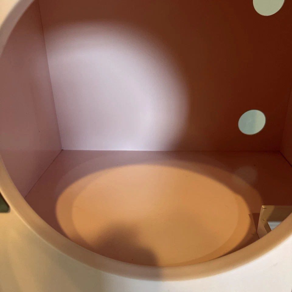 Juego de lavadora y secadora Pottery Barn Kids retro rosa temporizador de juego simulado que funciona Foto 2 de 4