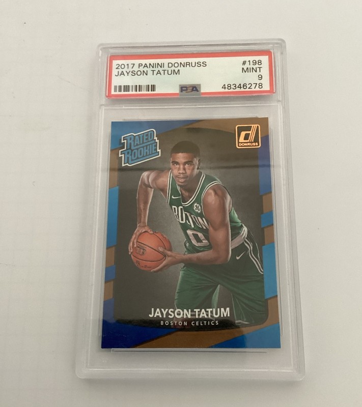 2017-18 Panini Donruss - Rated Rookies Jayson Tatum #198 (RC)
