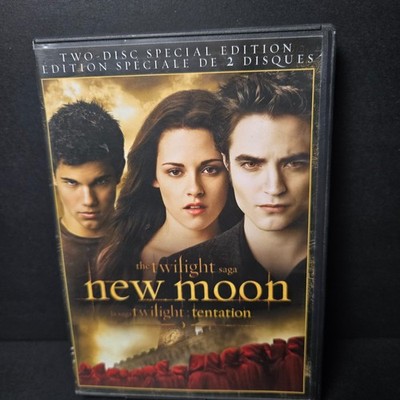 The Twilight Saga: New Moon (DVD, 2010, Canadian) Two-Disc Special Edition-VG
