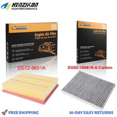 Engine & Activated Carbon Cabin Air Filter for Ford Edge Lincoln Nautilus US