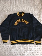 Vintage Notre Dame Sweatshirt M 50s 60s Champion Products Navy Gold NCAA Irish