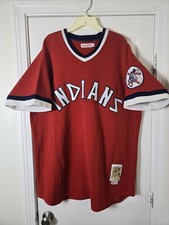 Authentic Mitchell & Ness Cleveland Indians Frank Robinson 1975 Jersey Size 3XL
